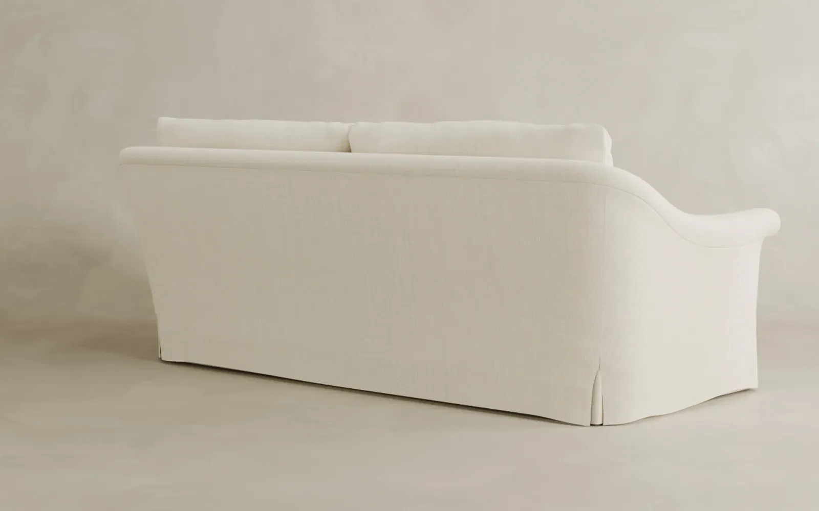 Amelie 3-Seater Slipcovered Sofa - Sand