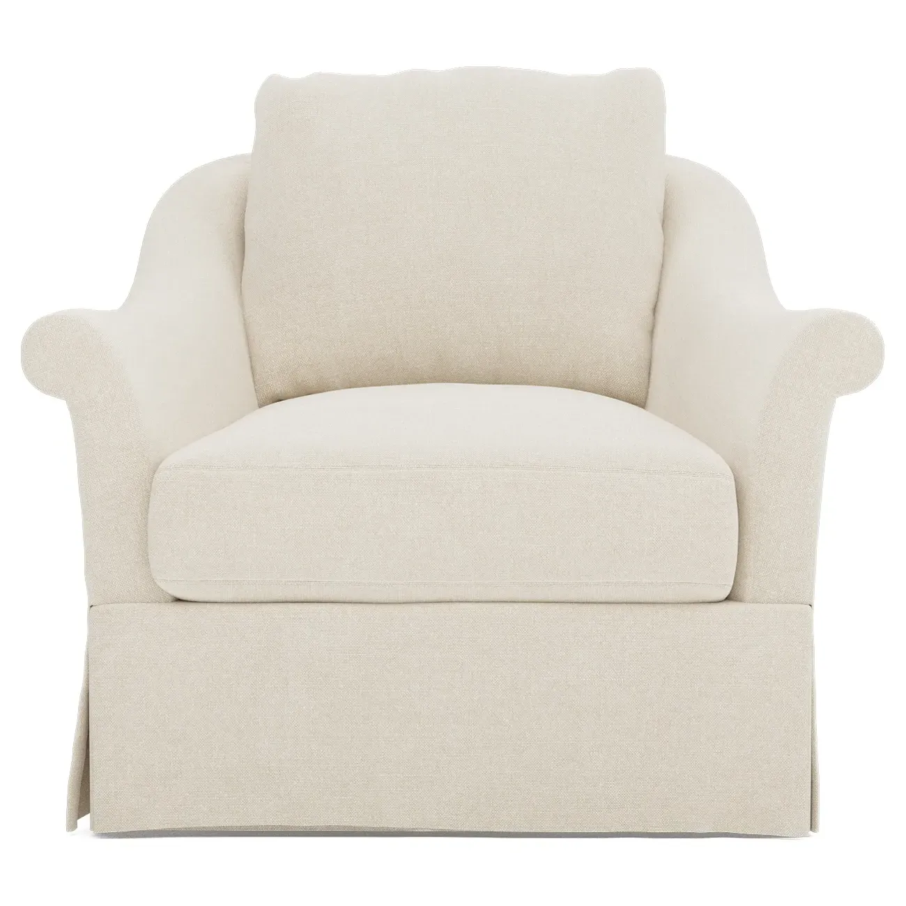 Amelie Slipcovered Chair - Chalk