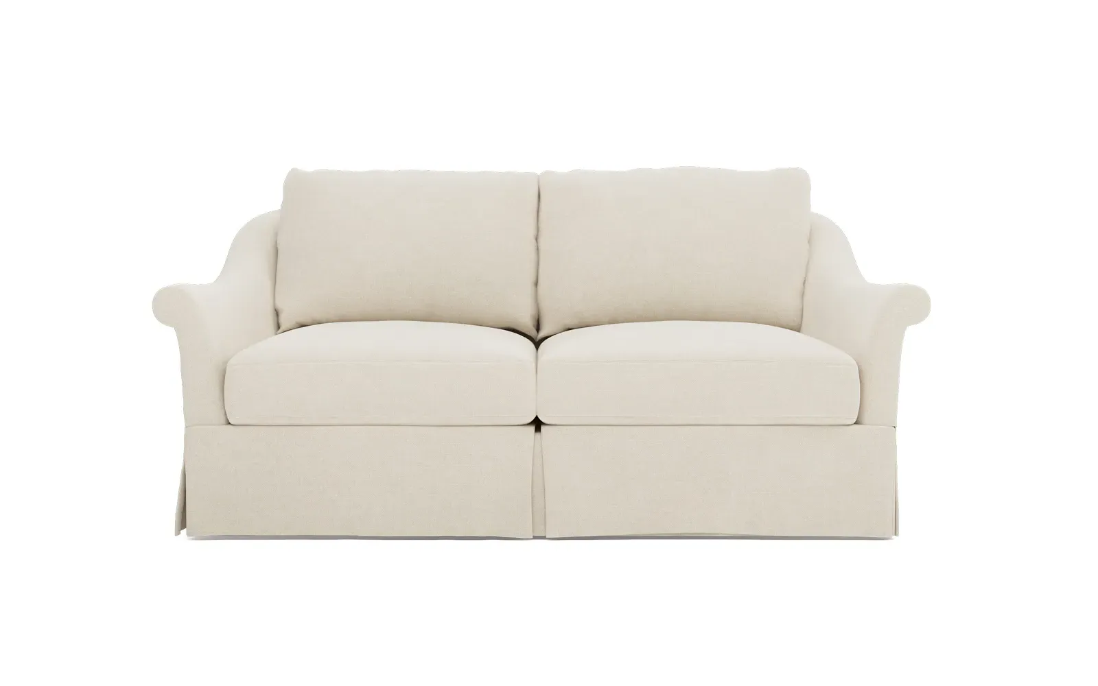 Amelie Slipcovered Loveseat - Chalk