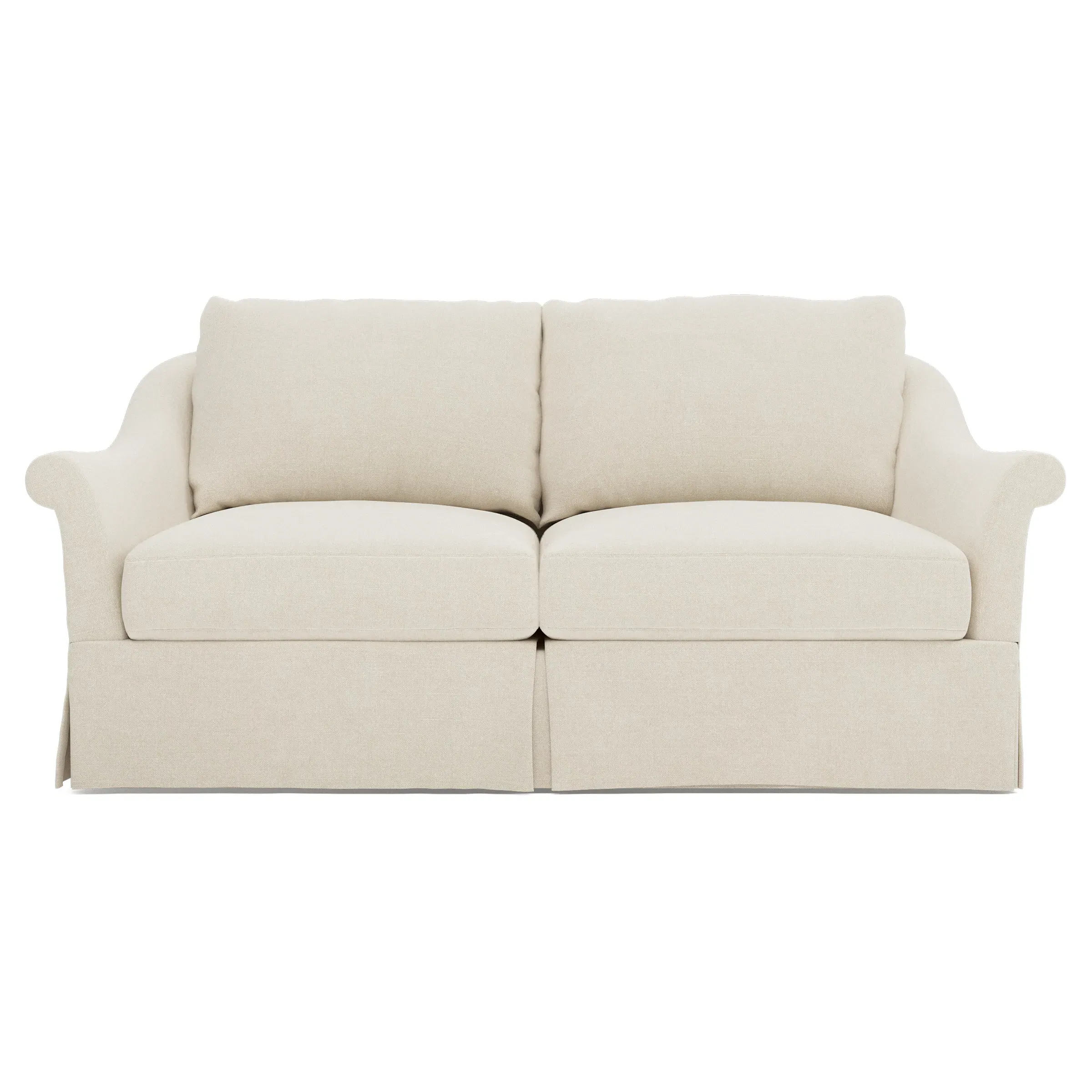 Amelie Slipcovered Loveseat - Chalk