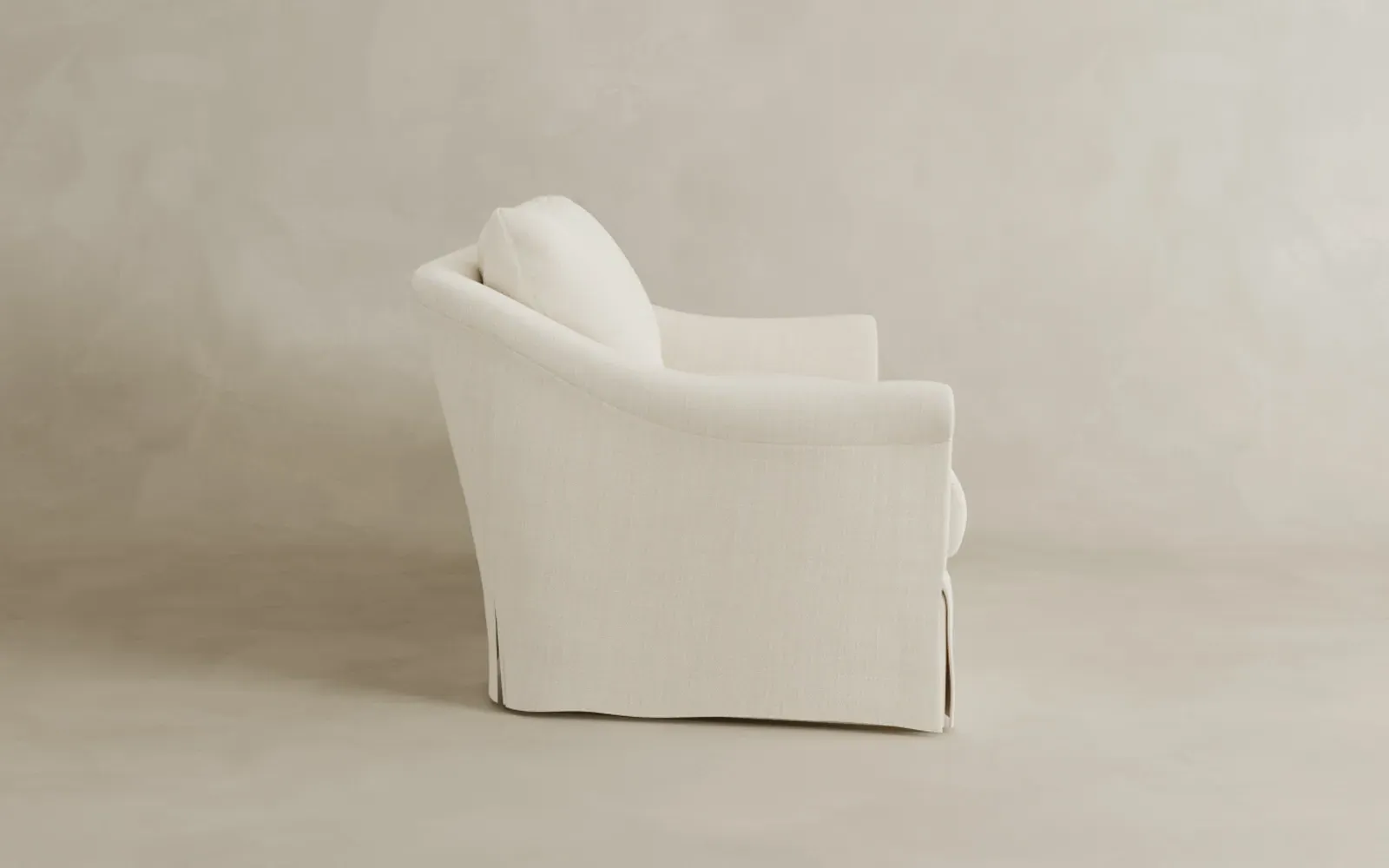 Amelie Slipcovered Loveseat - Coastal Sky