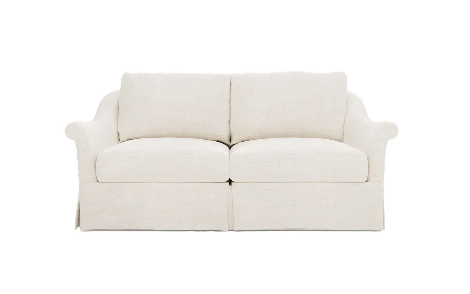 Amelie Slipcovered Loveseat - Natural