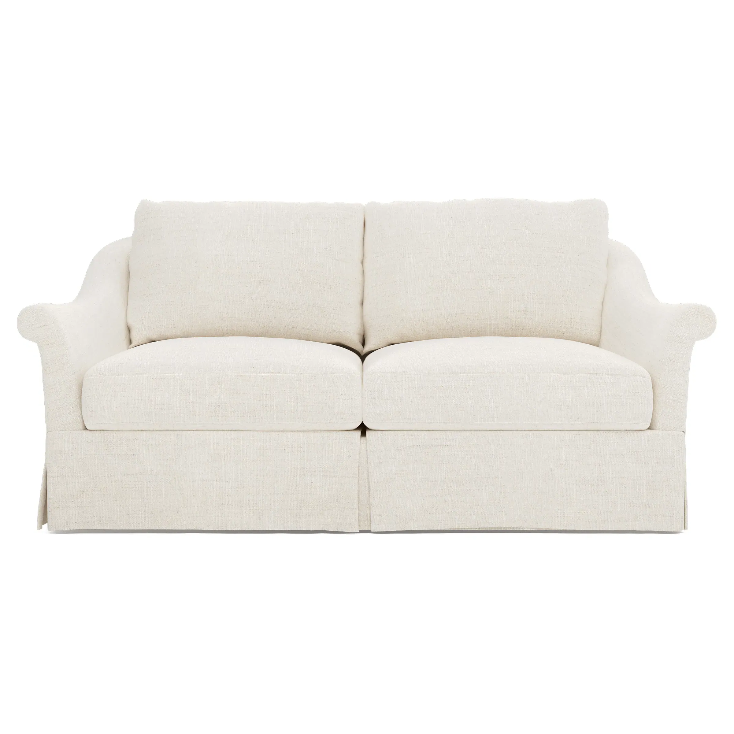 Amelie Slipcovered Loveseat - Natural