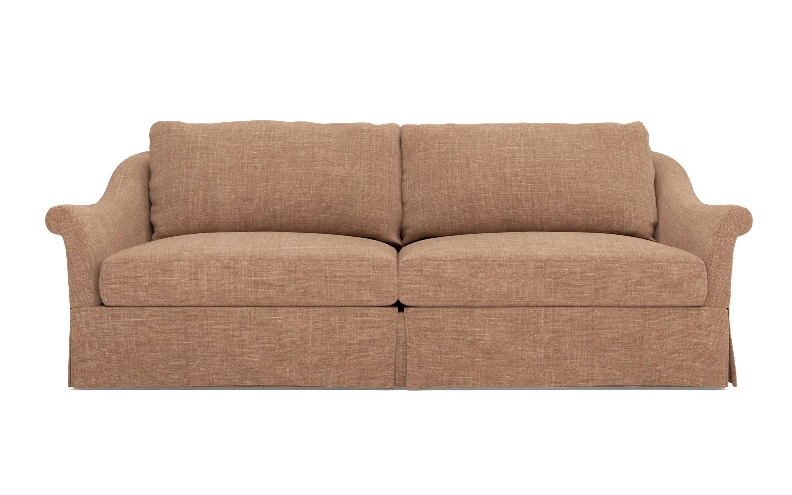 Amelie Slipcovered Sofa - Apricot