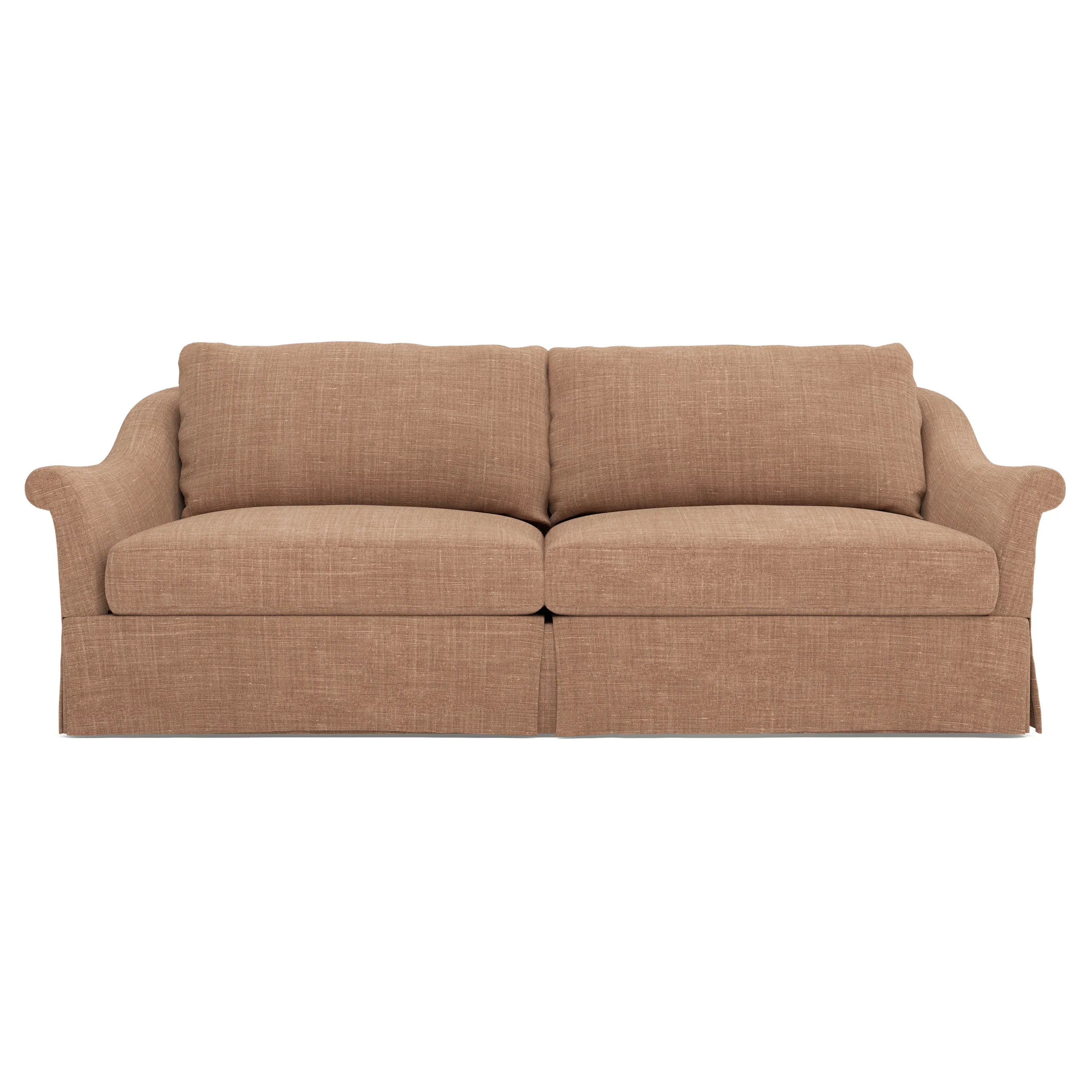 Amelie Slipcovered Sofa - Apricot