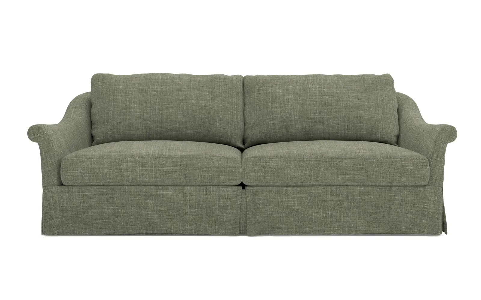 Amelie Slipcovered Sofa - Moss