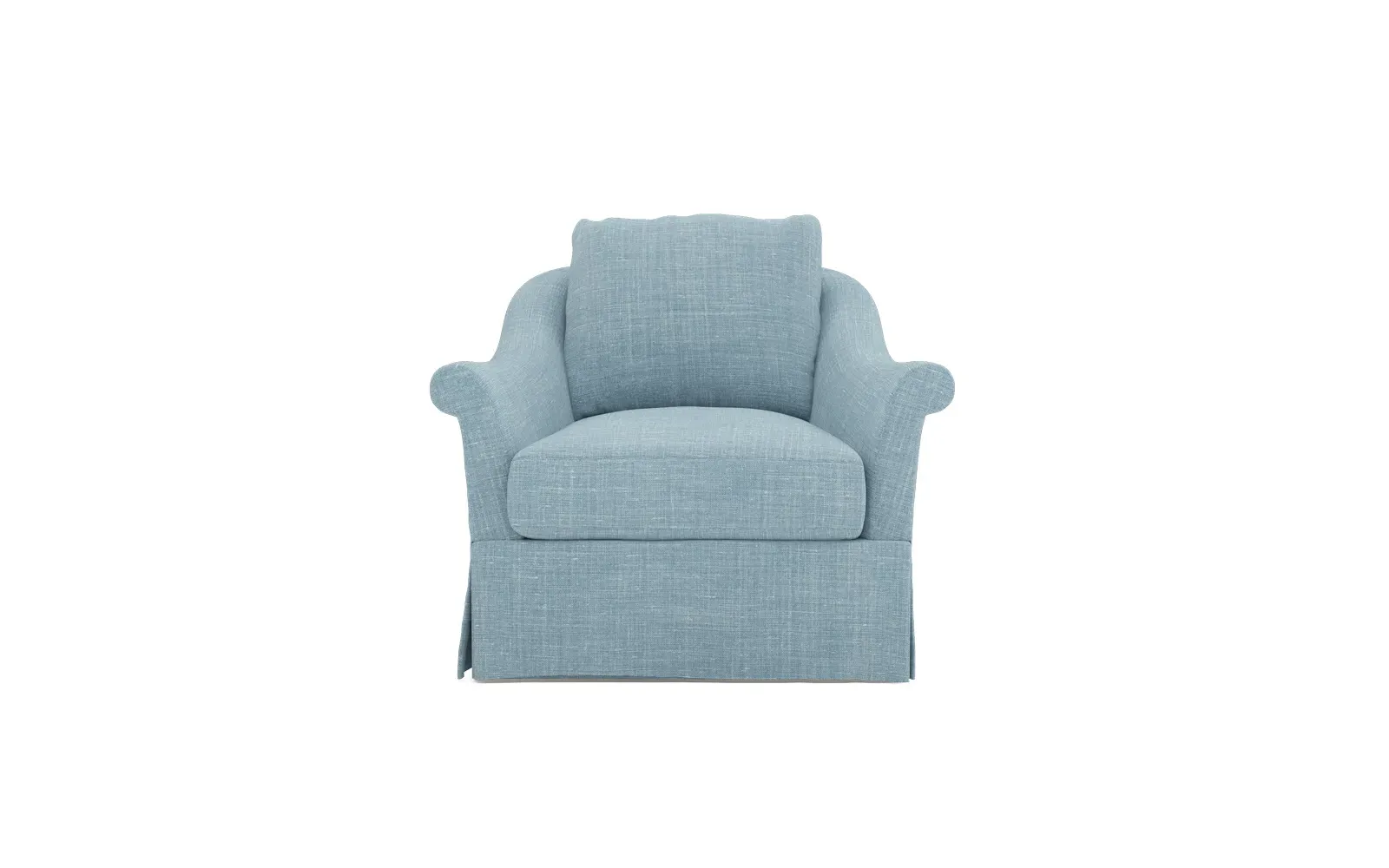 Amelie Swivel Chair - Serene Sky