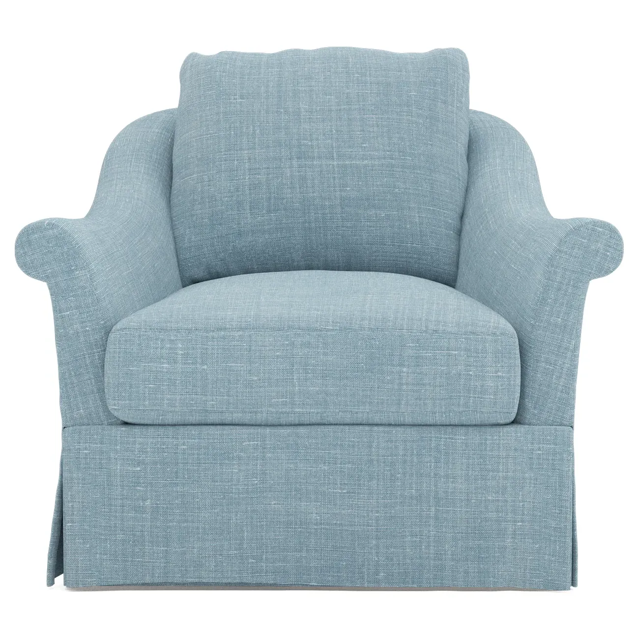 Amelie Swivel Chair - Serene Sky