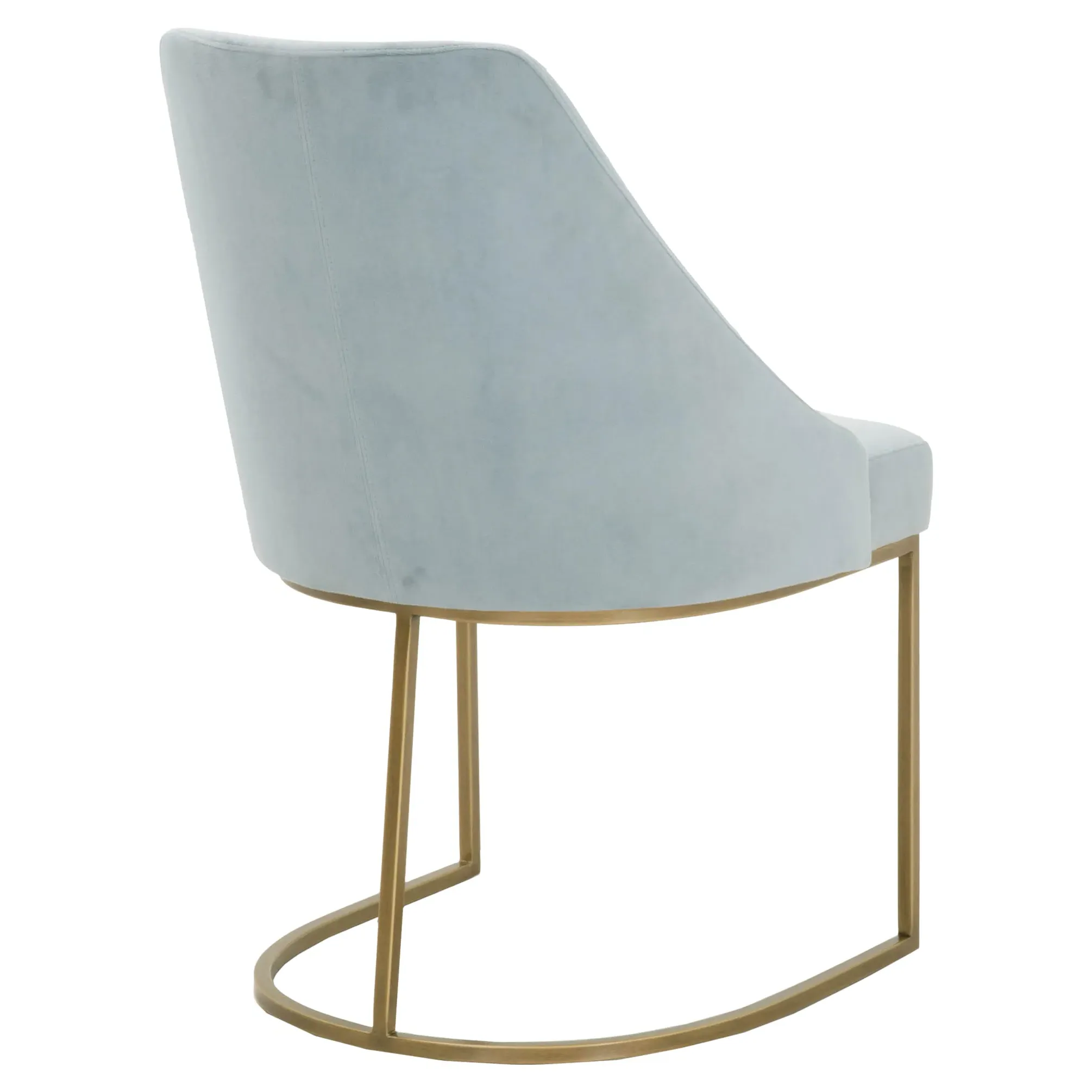 Amir Dining Side Chair Set of 2 - Blue, Velvet