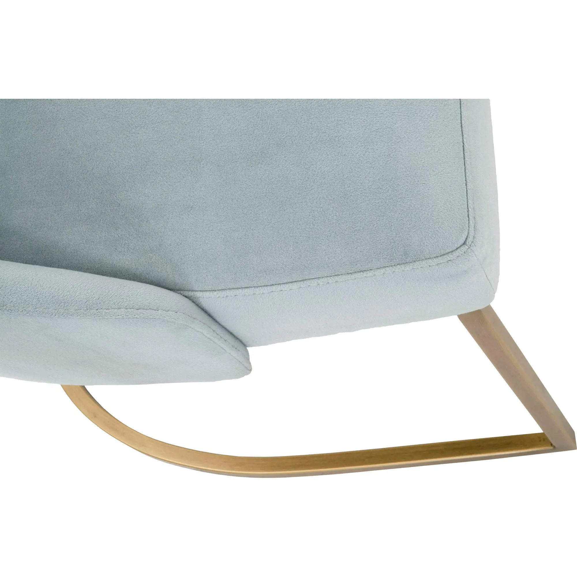 Amir Dining Side Chair Set of 2 - Blue, Velvet