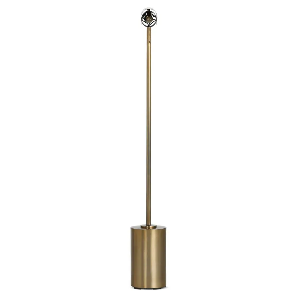 Amoura Task Floor Lamp - Aged Brass, Iron