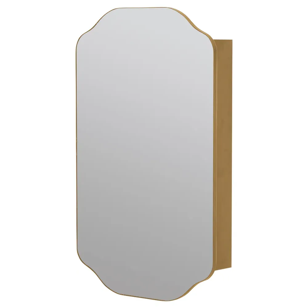Amy Medicine Cabinet Mirror - Gold