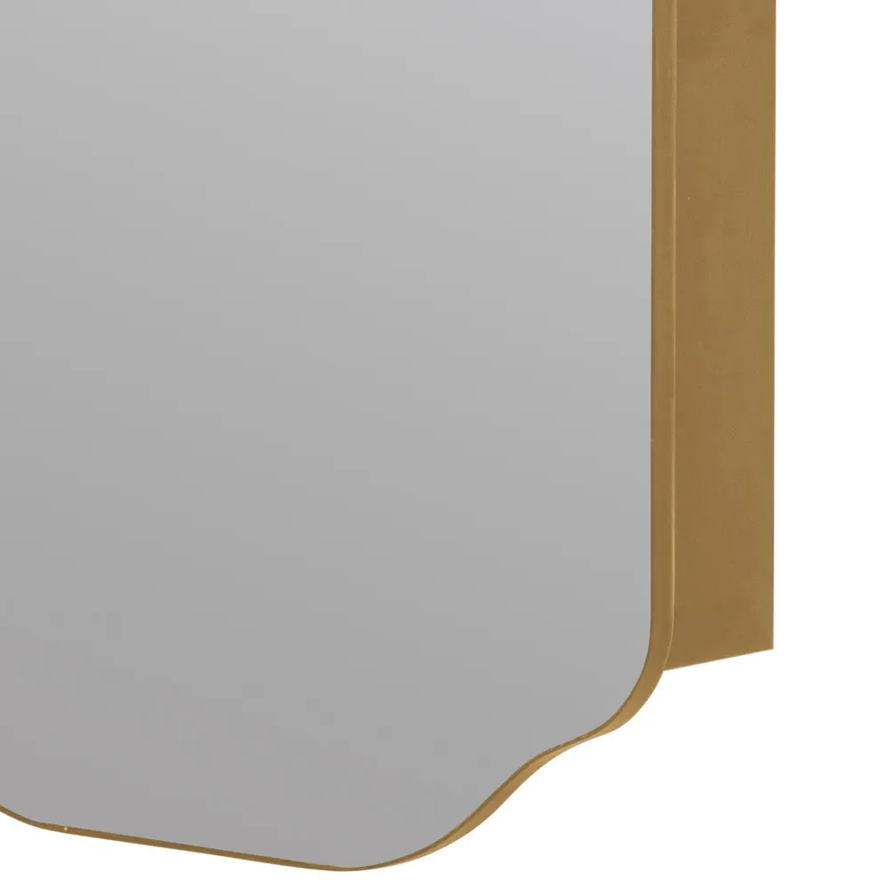 Amy Medicine Cabinet Mirror - Gold