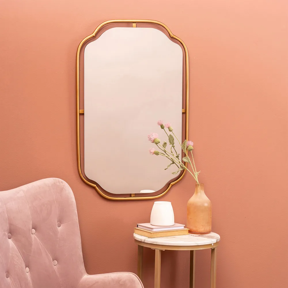Amy Wall Mirror - Gold