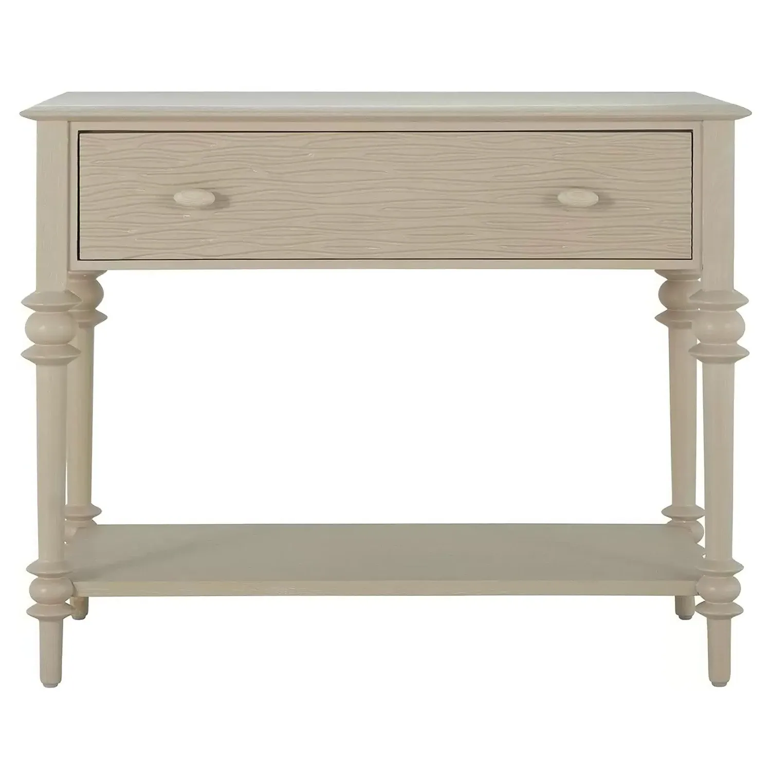 Anastasia Nightstand with Drawer - White, Oak image