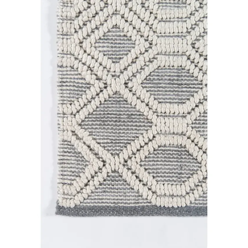 Anaya Hand Woven Geometric Indoor Outdoor Rug - Grey