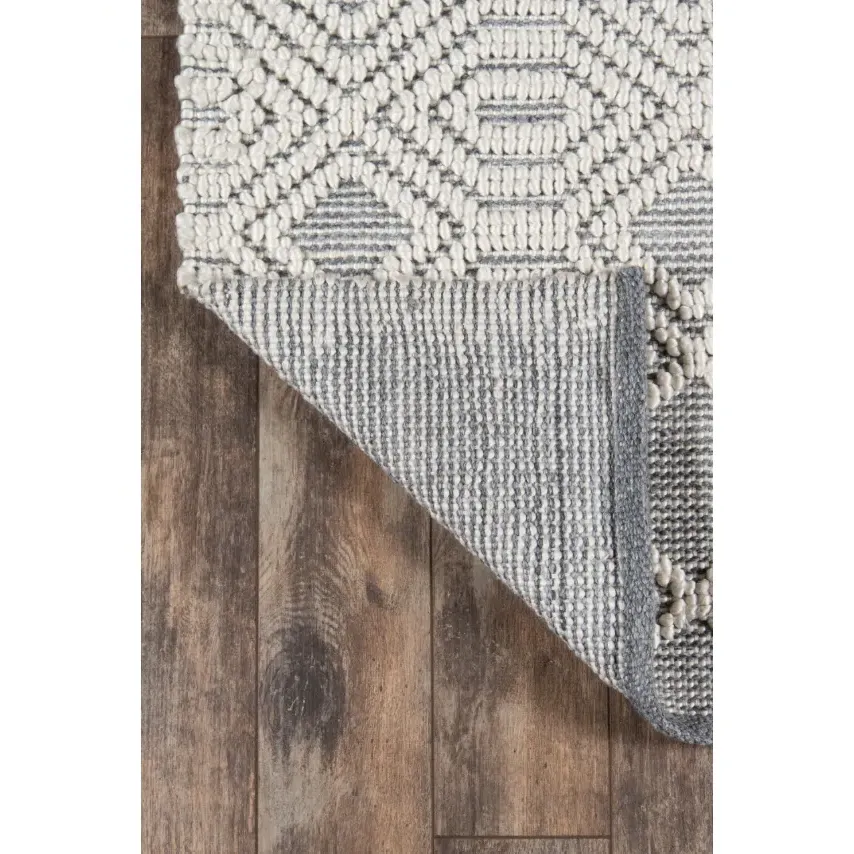 Anaya Hand Woven Geometric Indoor Outdoor Rug - Grey