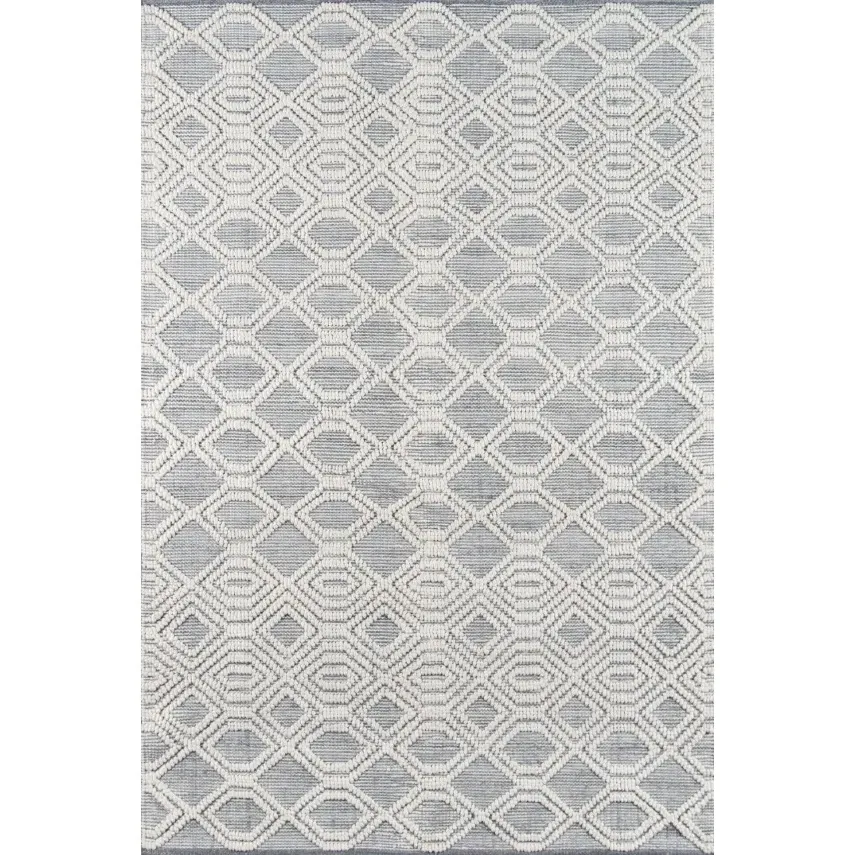 Anaya Hand Woven Geometric Indoor Outdoor Rug - Grey image