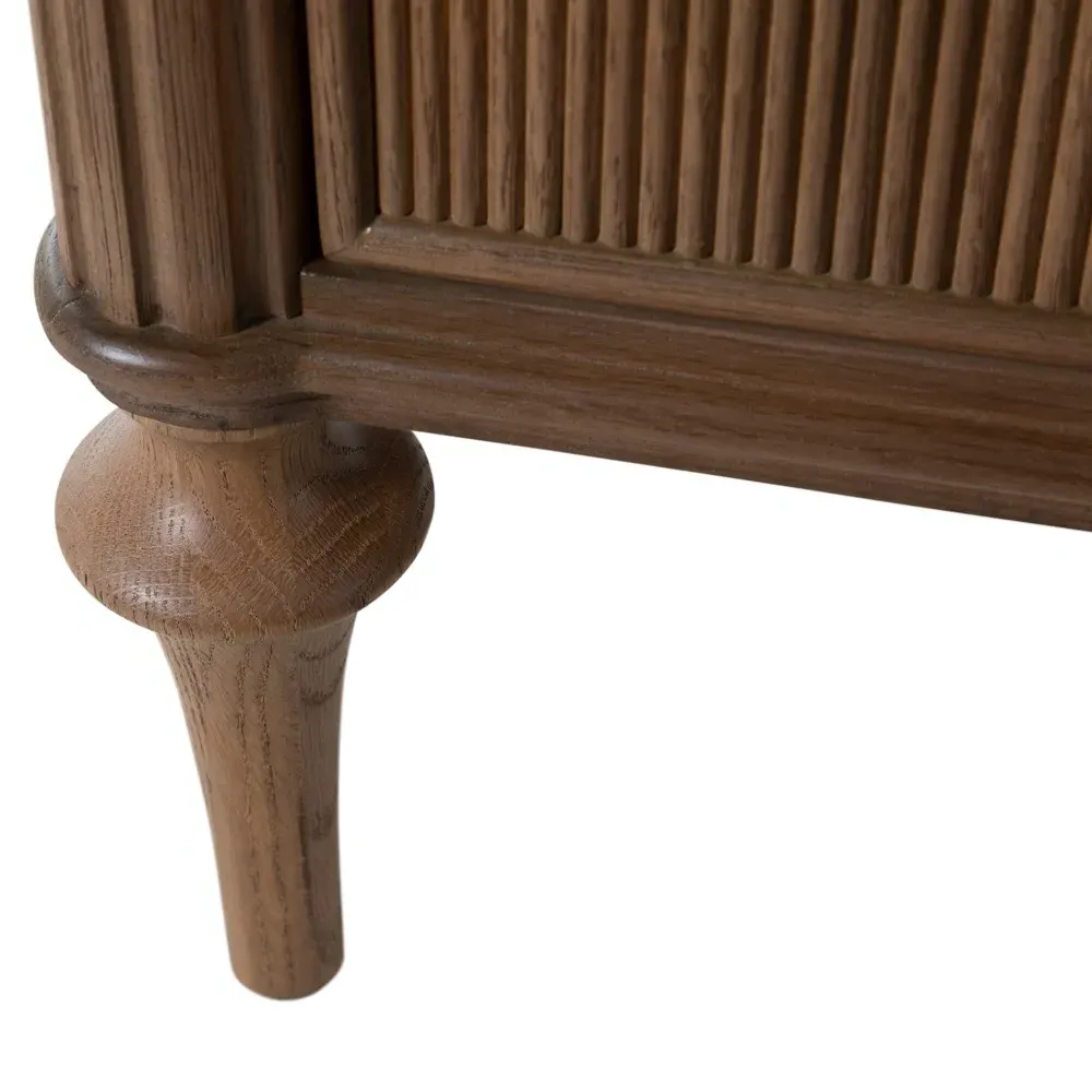 Andrea Bachelor Chest - Natural Brown, Oak