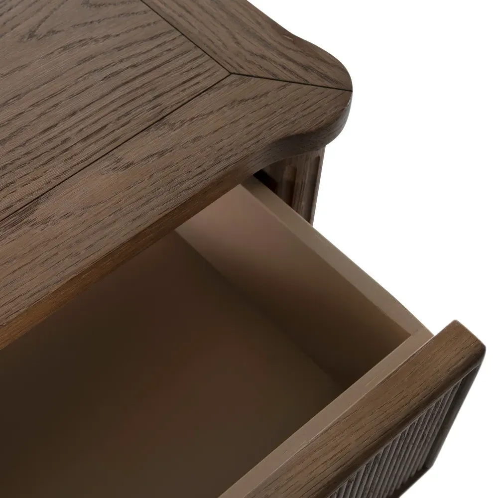 Andrea Bachelor Chest - Natural Brown, Oak