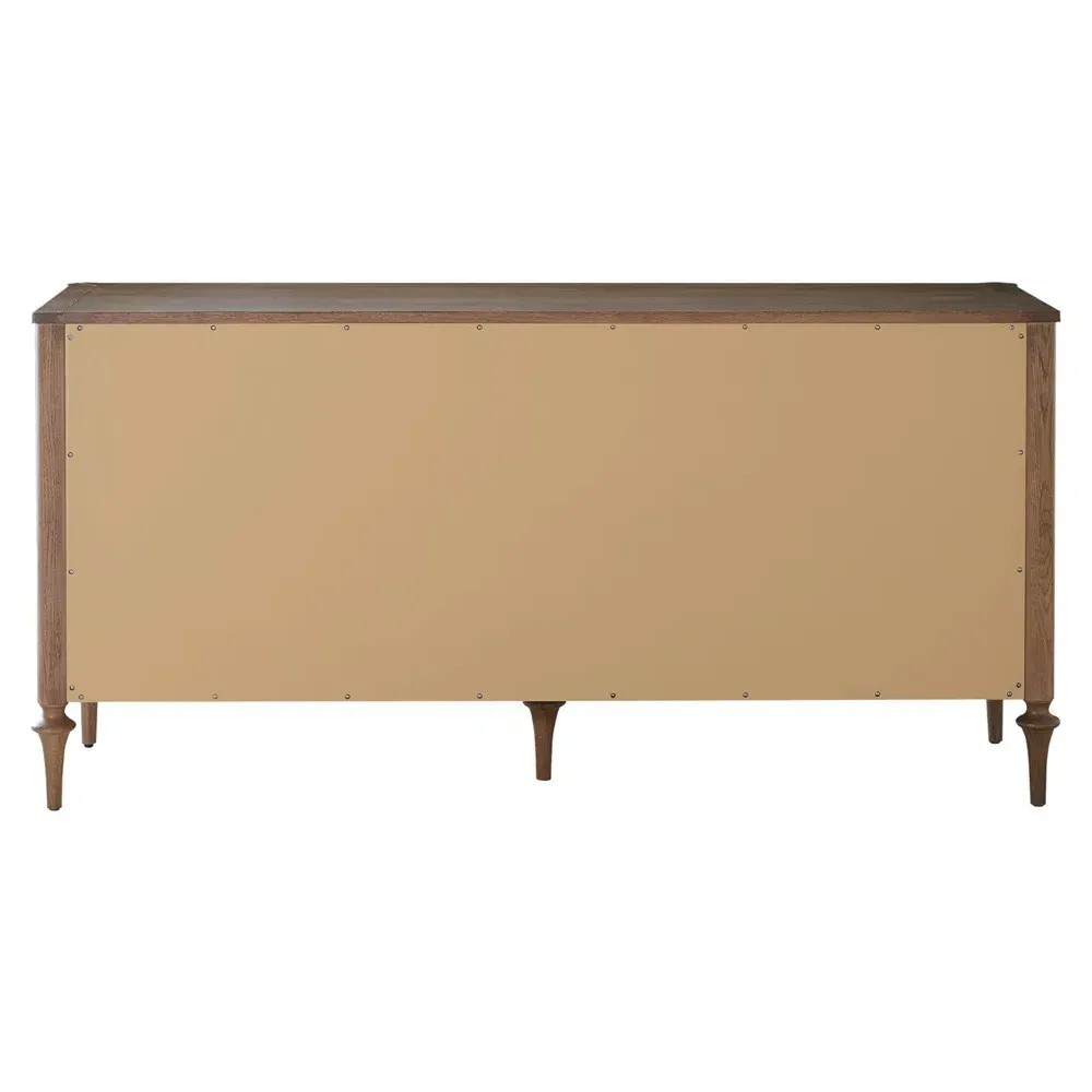 Andrea Double Dresser - Natural Brown, Oak