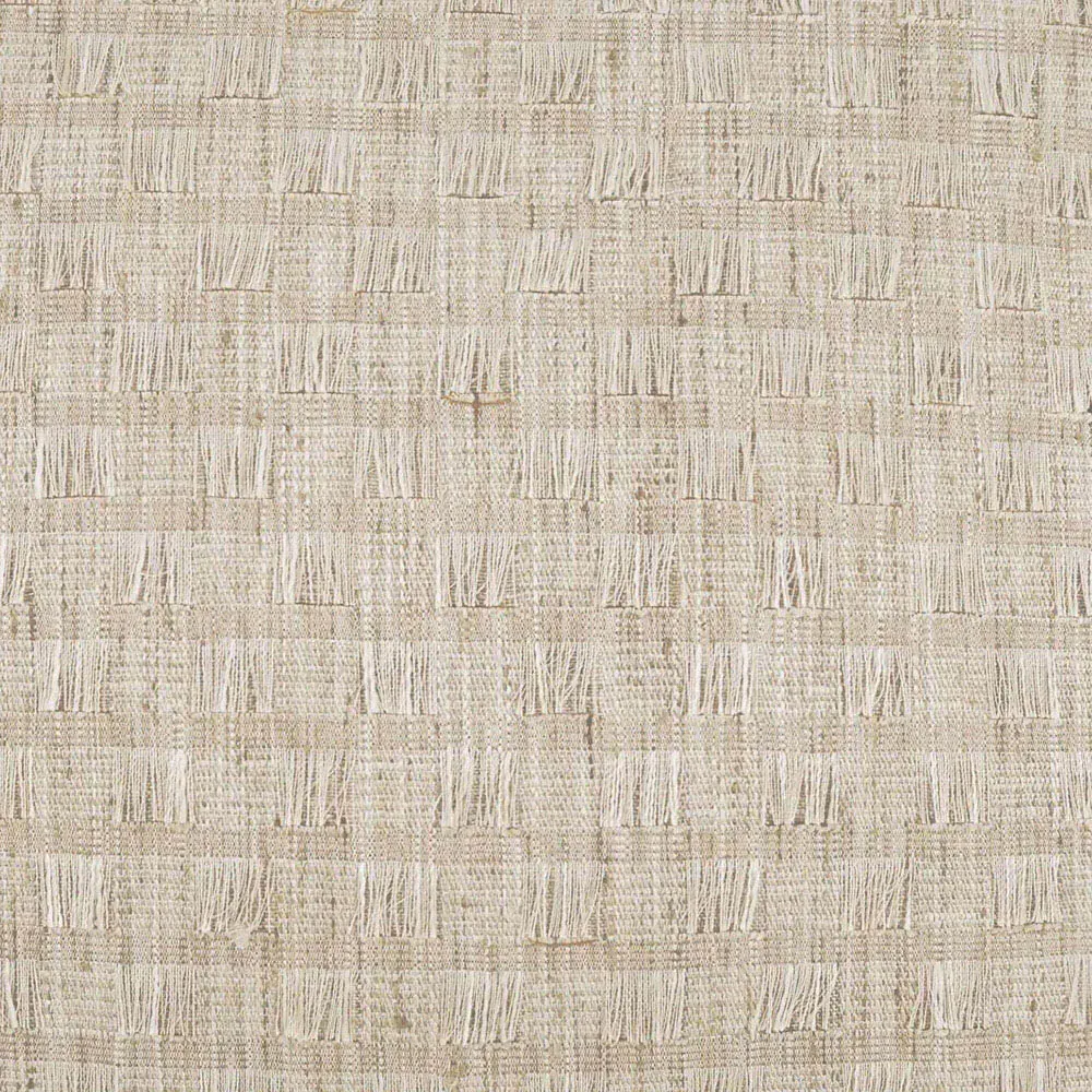 Andrea Fringed Decorative Throw Pillow - Beige, Polyester