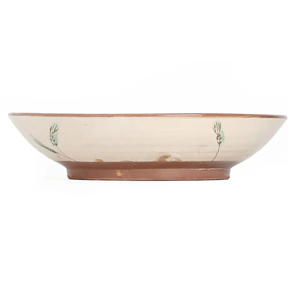 Andrea Plate - Beige, Earthenware