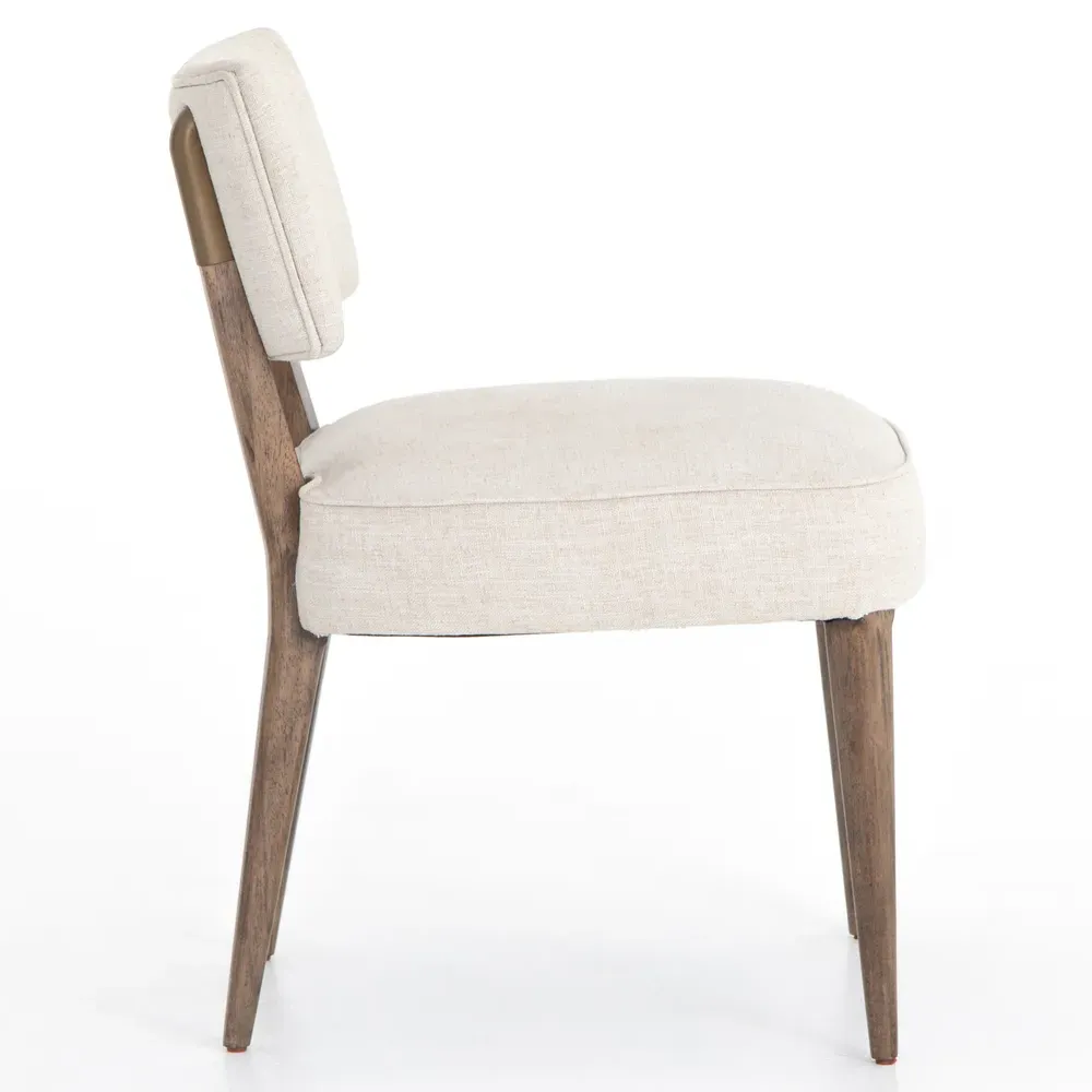 Andy Dining Chair - Ivory, Parawood