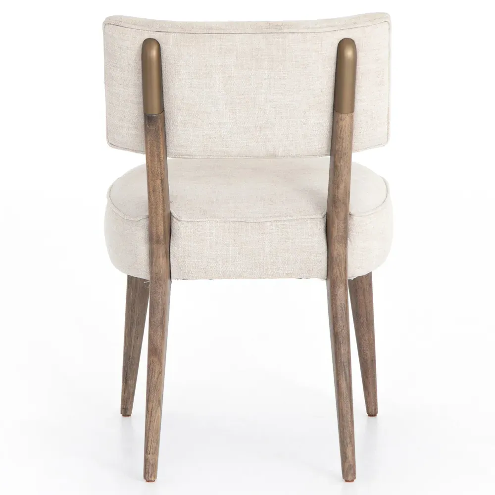 Andy Dining Chair - Ivory, Parawood