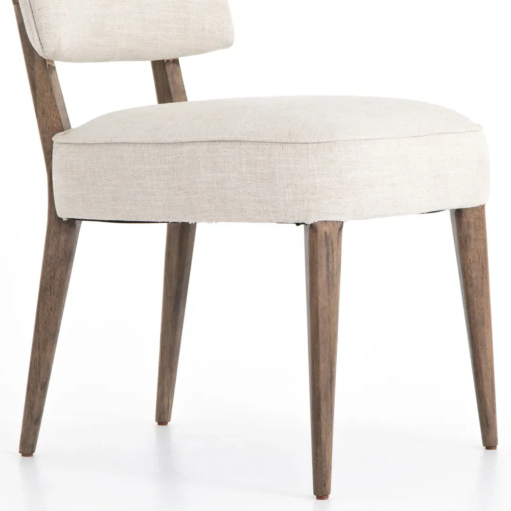 Andy Dining Chair - Ivory, Parawood