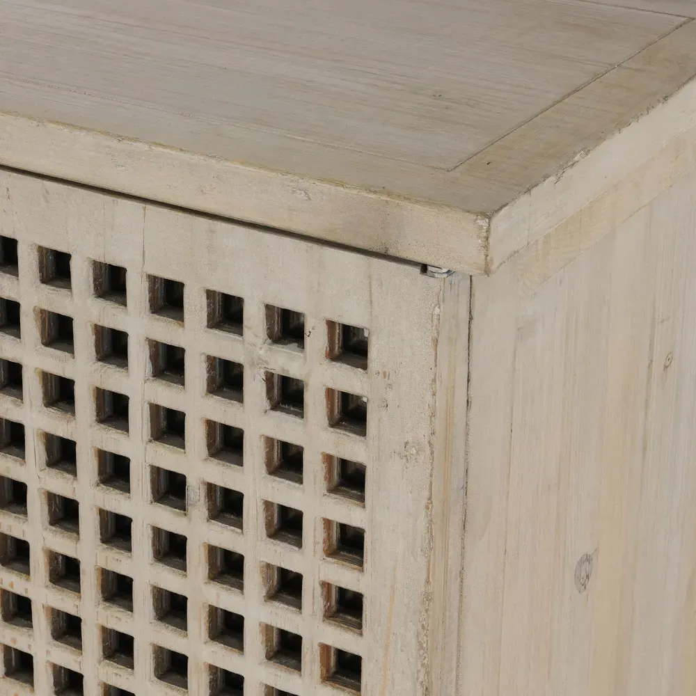 Andy Reclaimed Wood Sideboard - Cream