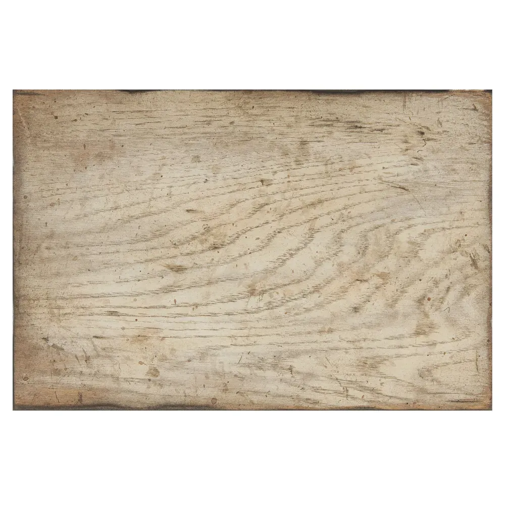 Angelique Oak Wood Sideboard with Mirror Doors - Brown