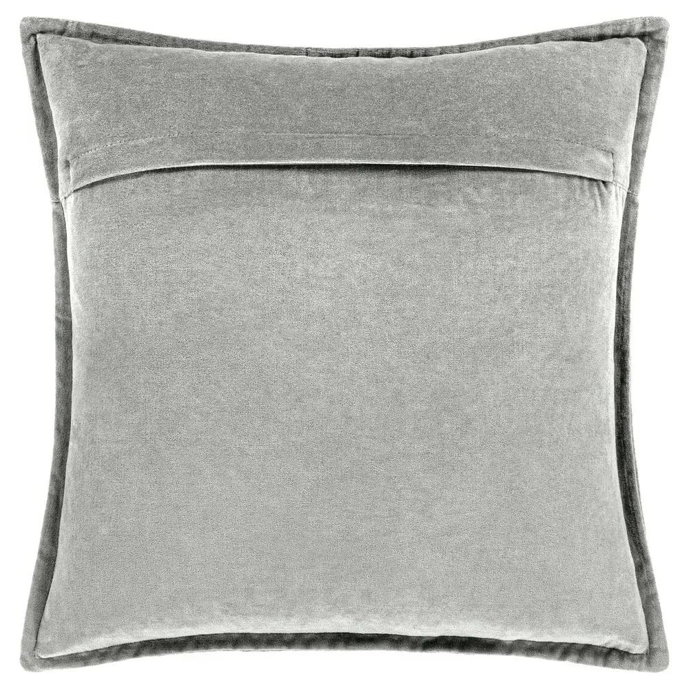 Anika Pillow with Down Insert - Green, Velvet
