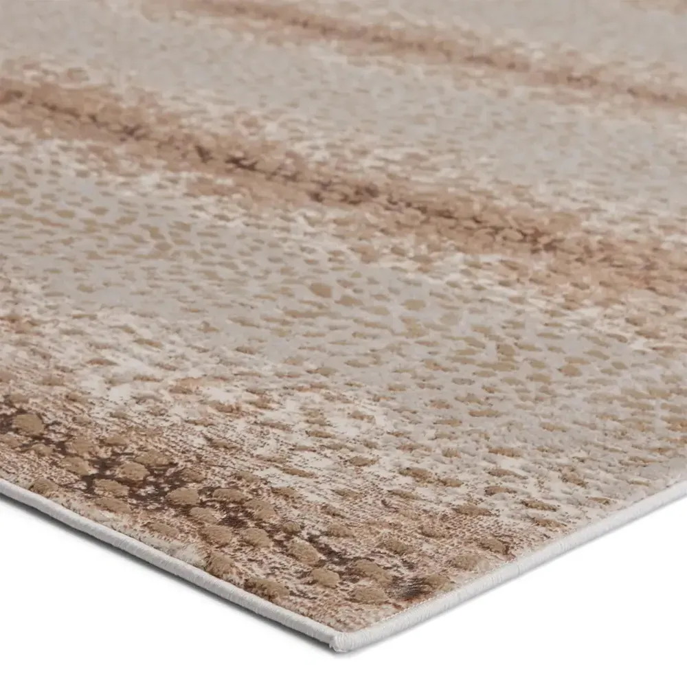 Annelise Animal Patterned Runner Rug - Tan