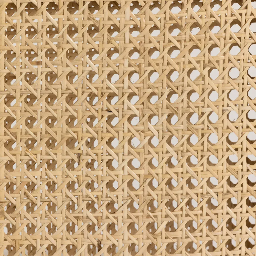 Annette Counter Stool with Cane Inlay - Brown, Parawood