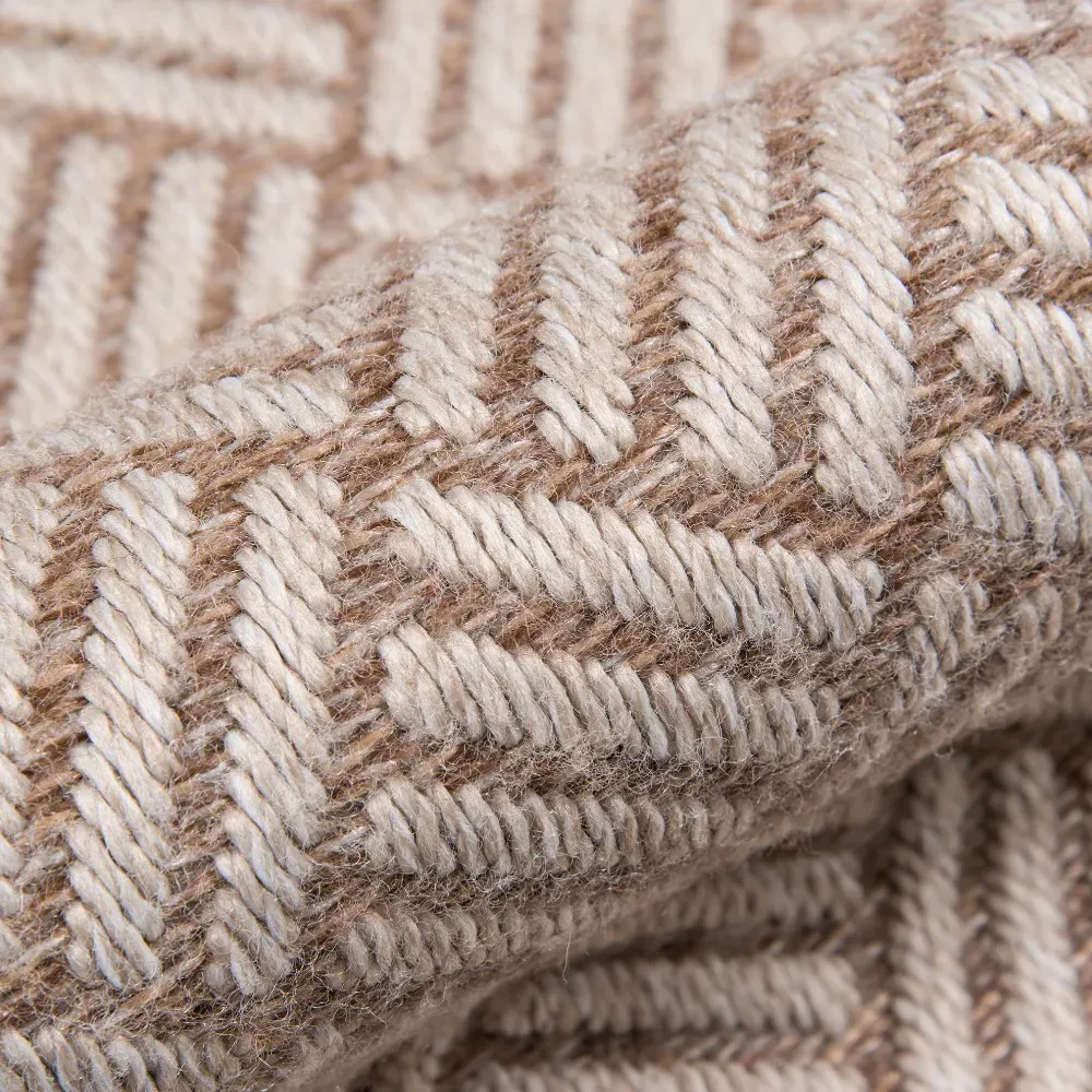 Anonn Global Bazaar Patterned Indoor Outdoor Runner - Brown