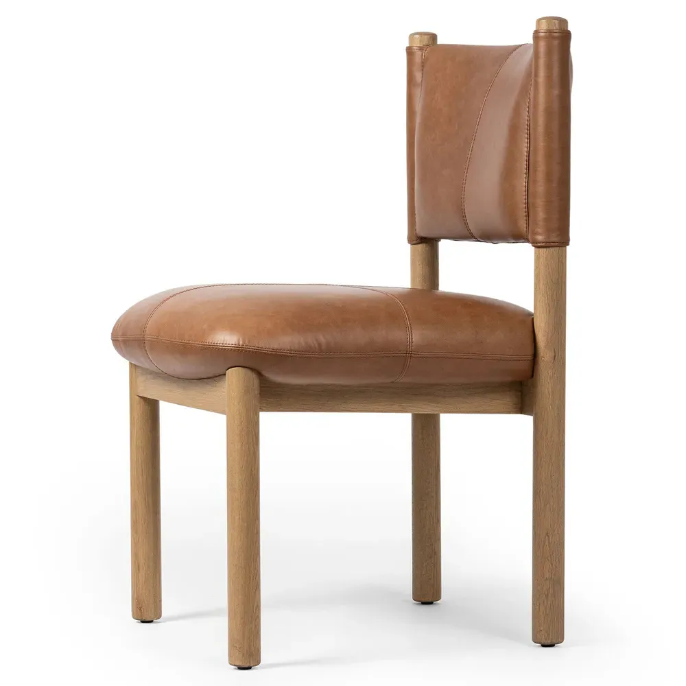 Anora Dining Side Chair - Brown, Oak