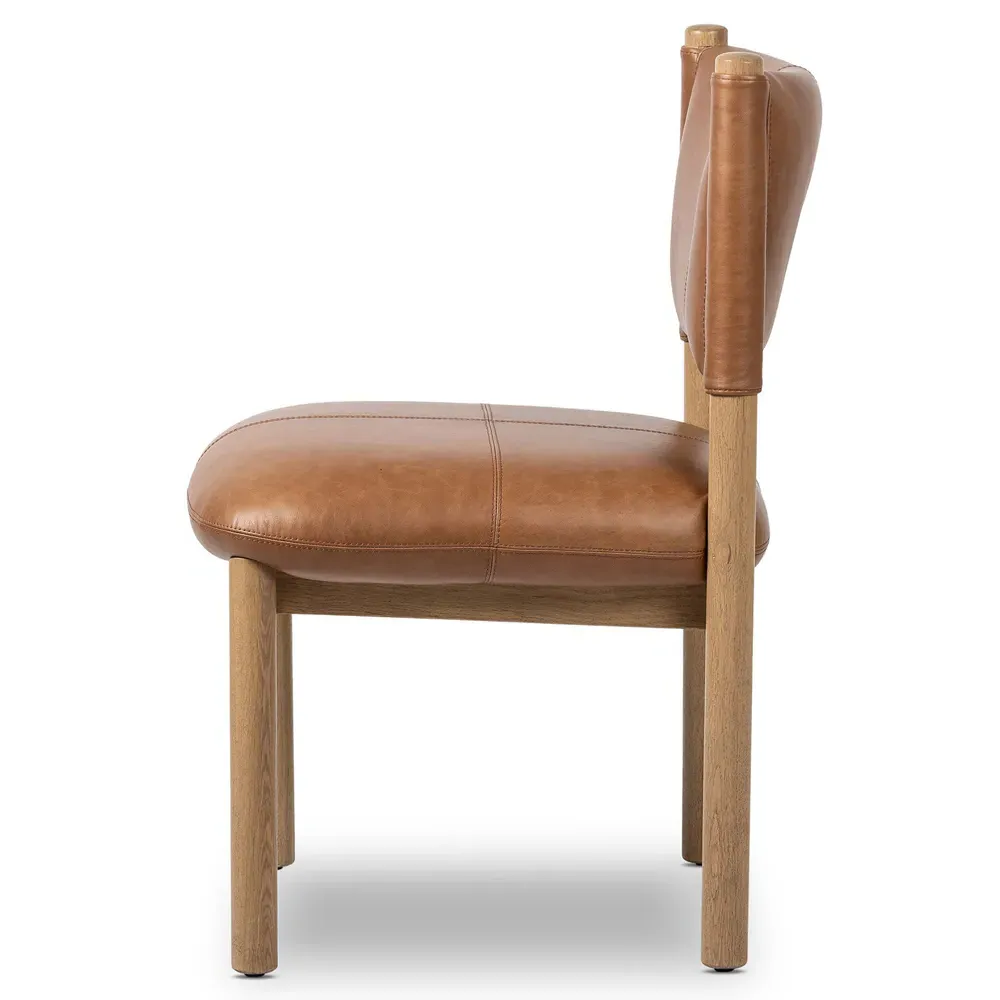 Anora Dining Side Chair - Brown, Oak