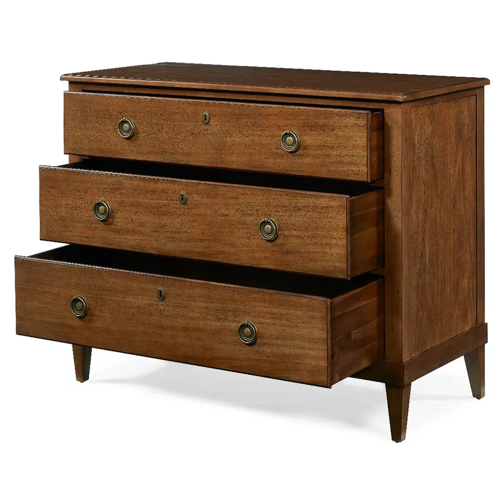 Ansley Bachelor Chest - Brown, Wood