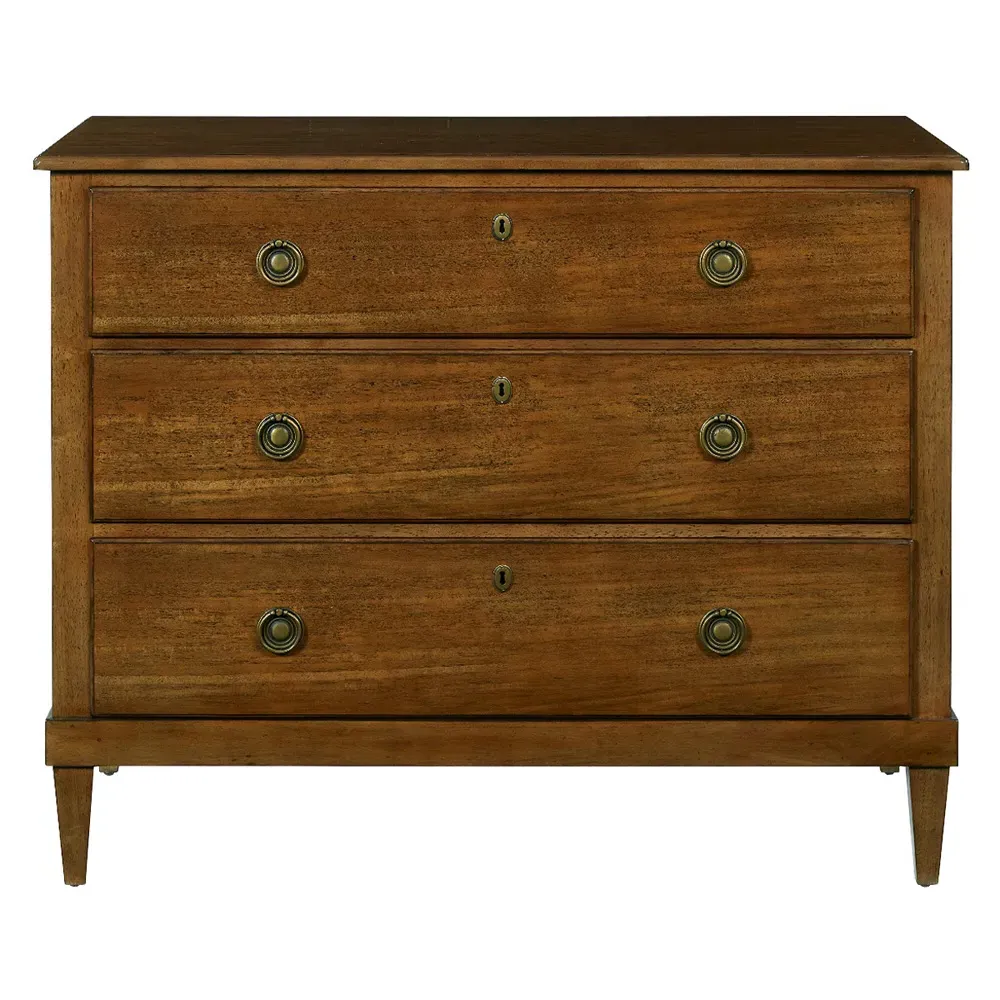 Ansley Bachelor Chest - Brown, Wood