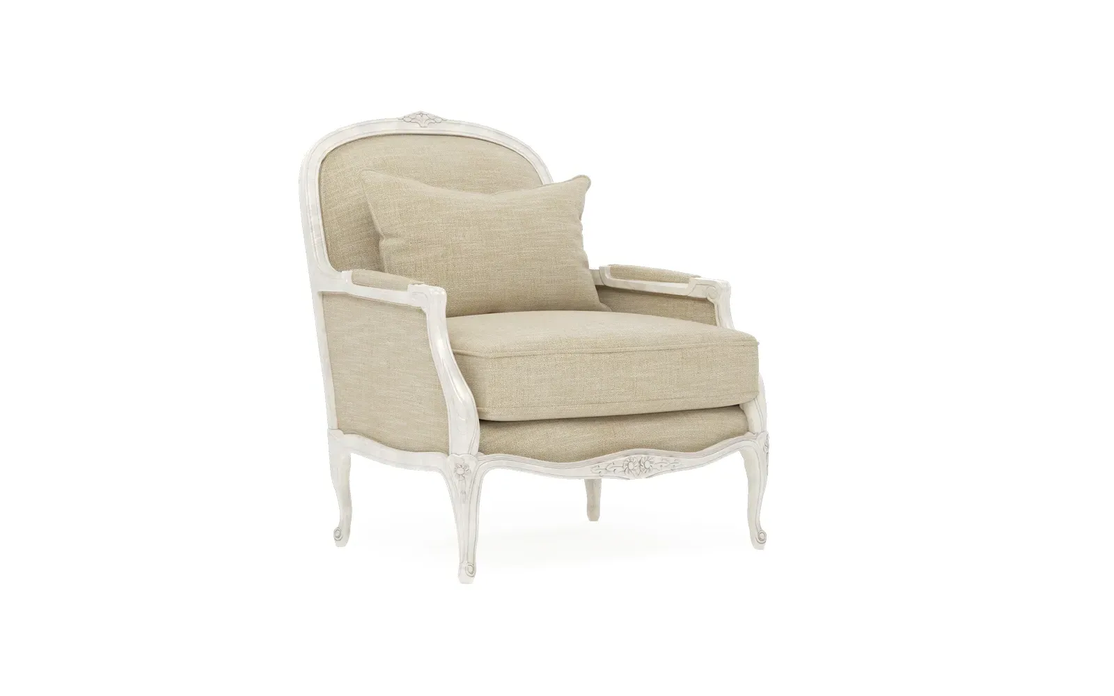Antoinette Bergere Chair - Cashew, Hardwood