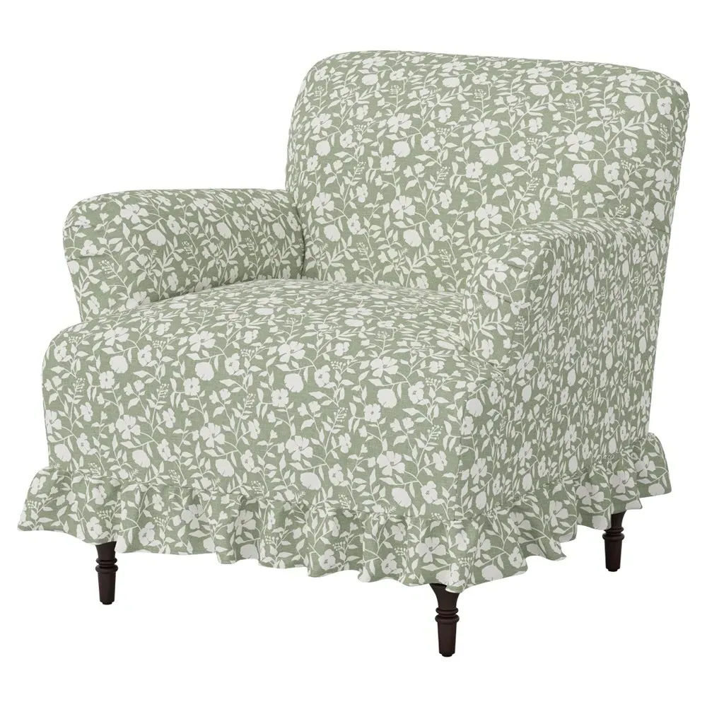 Antonella Slipcovered Chair - English Meadow, Cotton