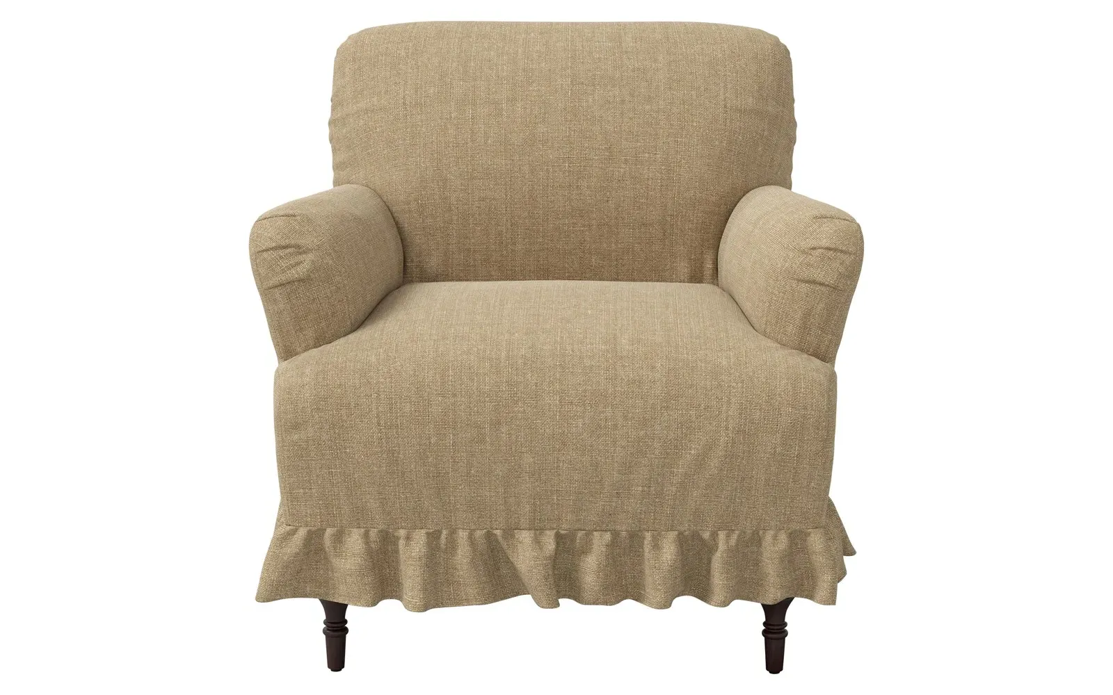 Antonella Slipcovered Chair - Honeycomb, Linen