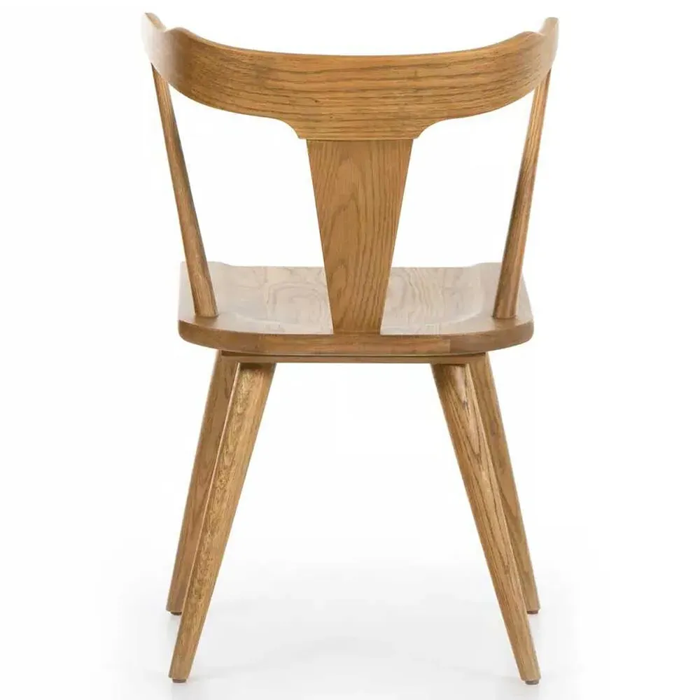 Antonio Barrel Back Dining Chair - Brown, Oak
