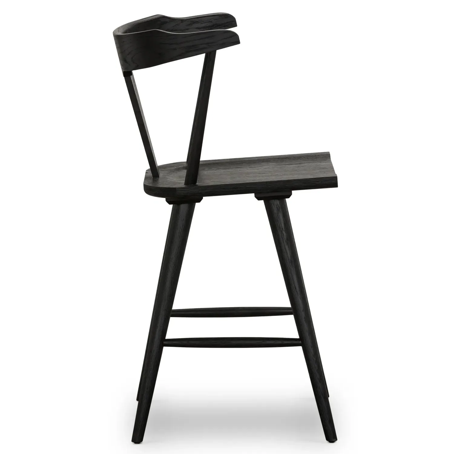 Antonio Counter Stool - Black, Oak