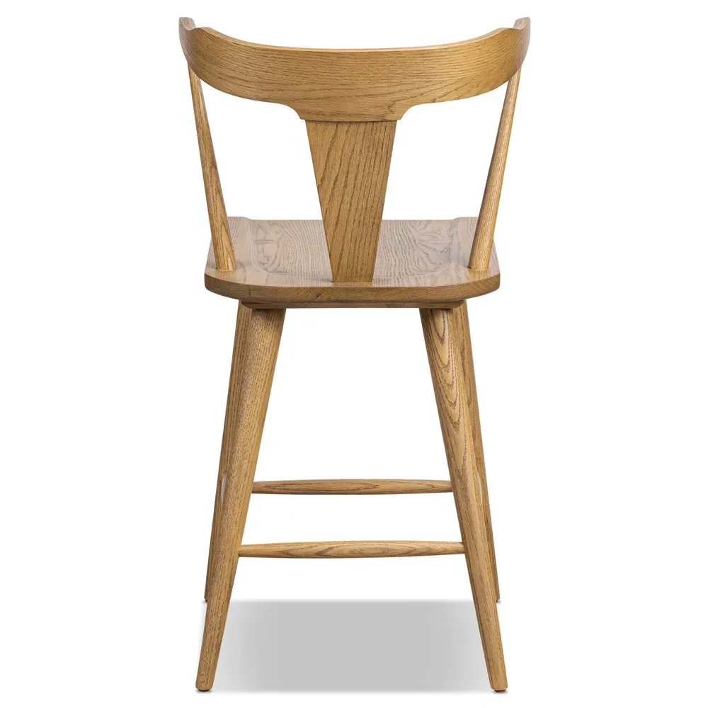 Antonio Counter Stool - Brown, Oak
