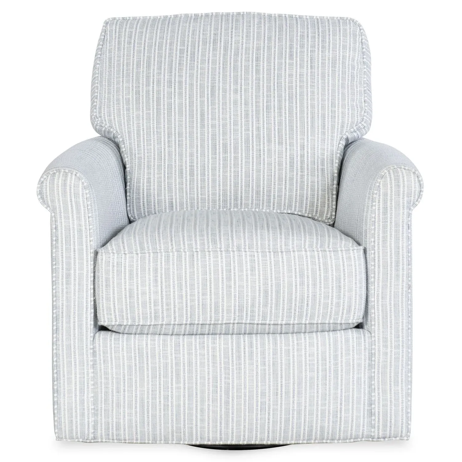 Aoife Swivel Chair - Blue, Denim