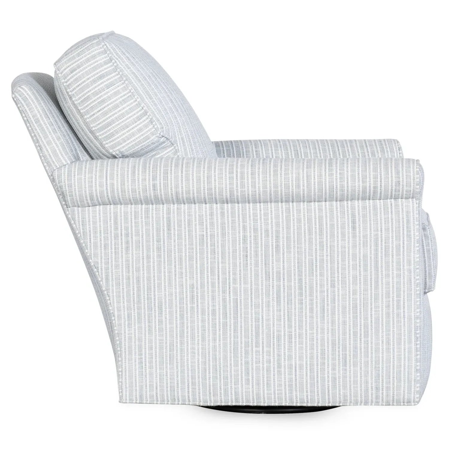 Aoife Swivel Chair - Blue, Denim