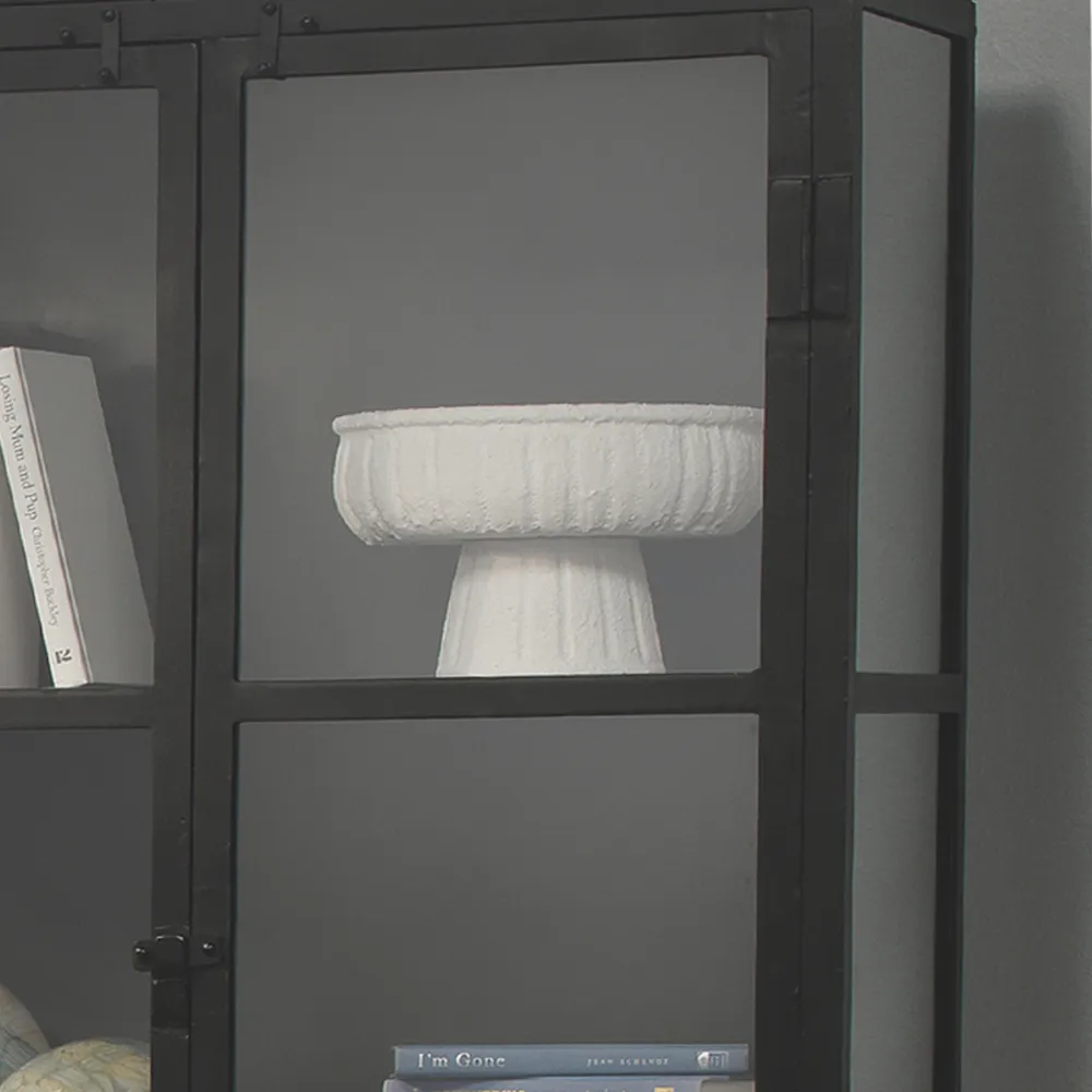 Ara Coastal Small Decorative Vase - White, Ceramic