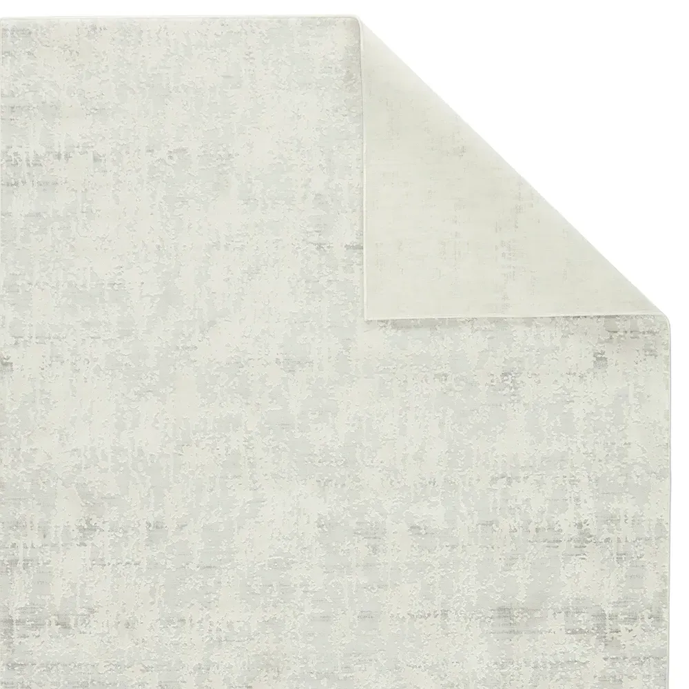 Arabella Rectangular Rug - White, Polyester